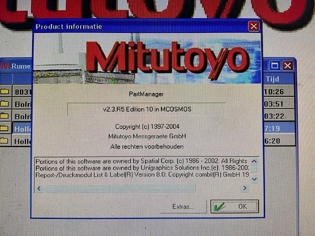 2008 mitutoyo corporation strato euro-c 7106 (fal-a710/4011m-4211) 3d-meetmachine - afbeelding 20 van  37