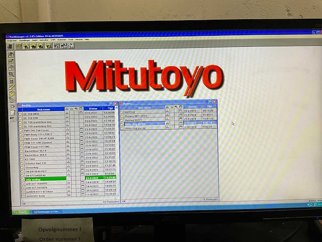 2008 mitutoyo corporation strato euro-c 7106 (fal-a710/4011m-4211) 3d-meetmachine - afbeelding 22 van  37