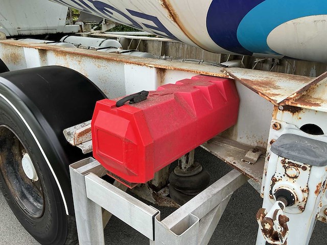 2008 mol cy f34c00 tri/a betonmixer-oplegger - afbeelding 3 van  12