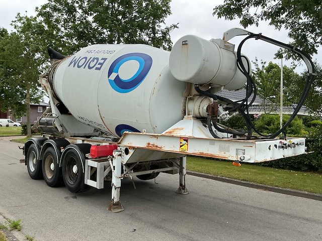 2008 mol cy f34c00 tri/a betonmixer-oplegger - afbeelding 14 van  20