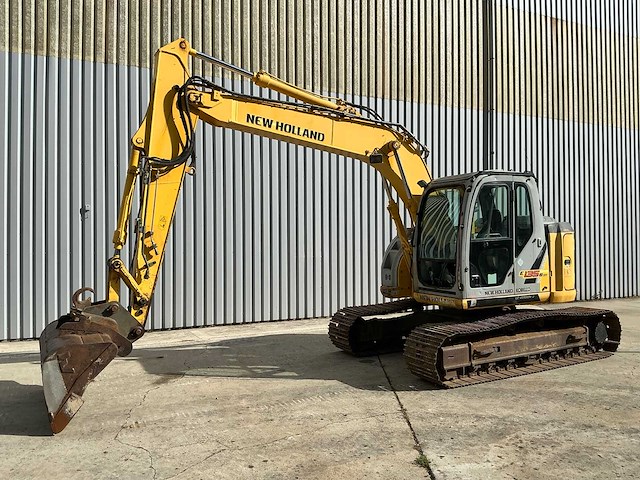2008 new holland kobelco e135bsr-2 binnendraaier - afbeelding 1 van  43