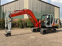 2008 new holland kobelco e80-1es msr rupsgraafmachine