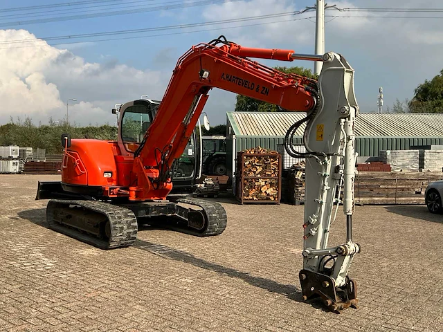 2008 new holland kobelco e80-1es msr rupsgraafmachine - afbeelding 24 van  29