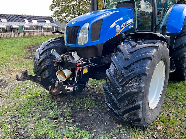 2008 new holland t6070 vierwielaangedreven landbouwtractor - afbeelding 11 van  37