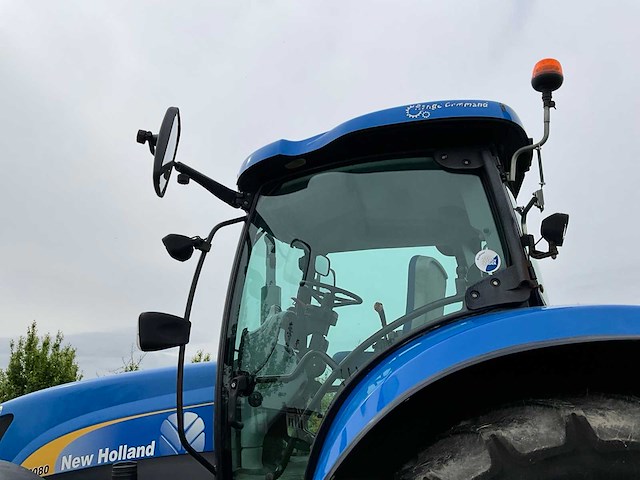 2008 new holland t6080 vierwielaangedreven landbouwtractor - afbeelding 6 van  36