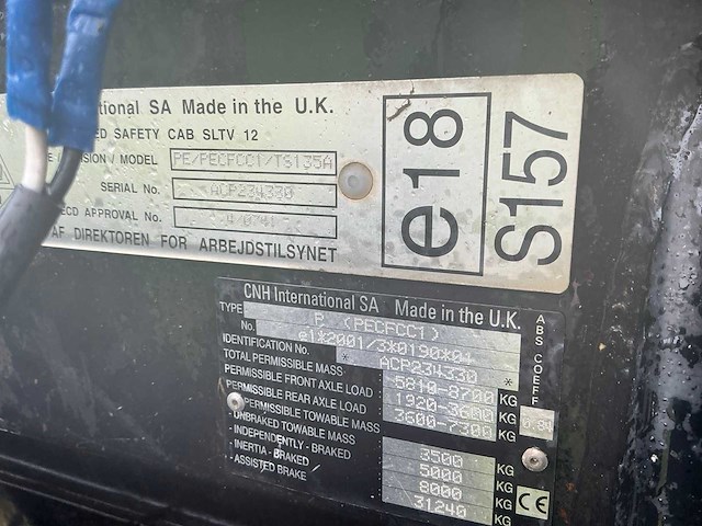 2008 new holland ts135a vierwielaangedreven landbouwtractor - afbeelding 23 van  28