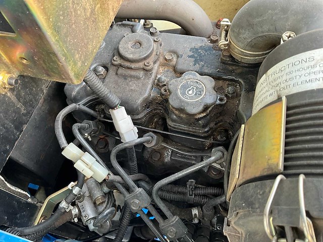 2008 new holland tz24d minitractor - afbeelding 15 van  23