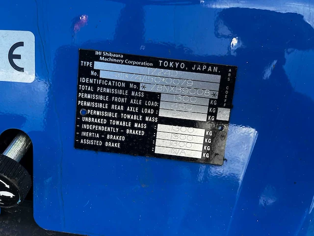 2008 new holland tz24d vierwiel aangedreven compacttractor - afbeelding 8 van  19