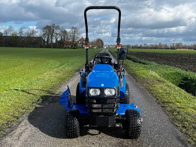 2008 new holland tz24d vierwiel aangedreven compacttractor - afbeelding 12 van  19