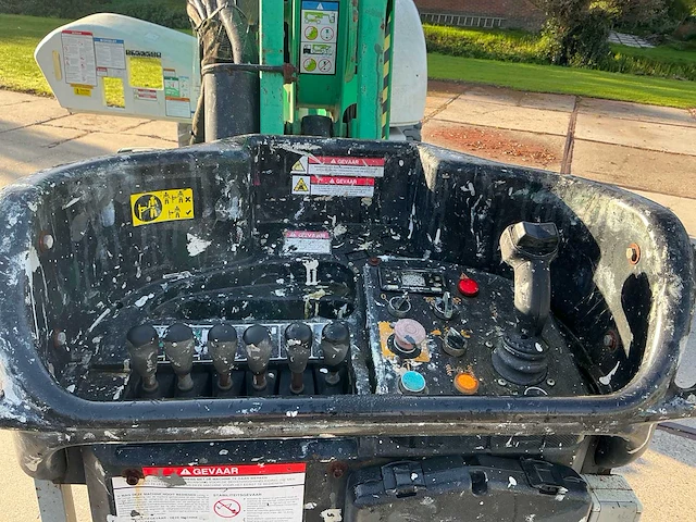 2008 nifty hr21 knik telescoop hoogwerker - afbeelding 16 van  35