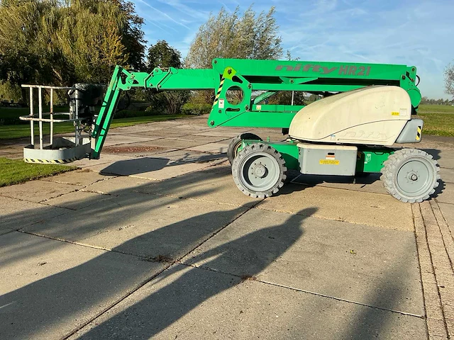 2008 nifty hr21 knik telescoop hoogwerker - afbeelding 23 van  35