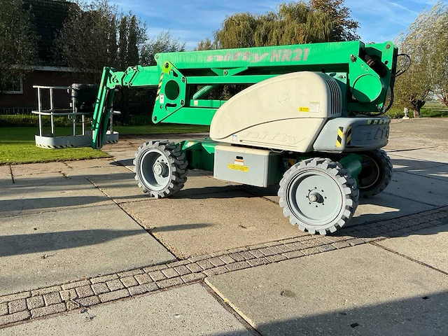2008 nifty hr21 knik telescoop hoogwerker - afbeelding 34 van  35