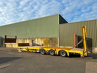 2008 nooteboom osd-48-03 3-assige semi-dieplader -hydraulische oprijrampen - luchtvering - meeloopgestuurde achteras - afbeelding 6 van  8