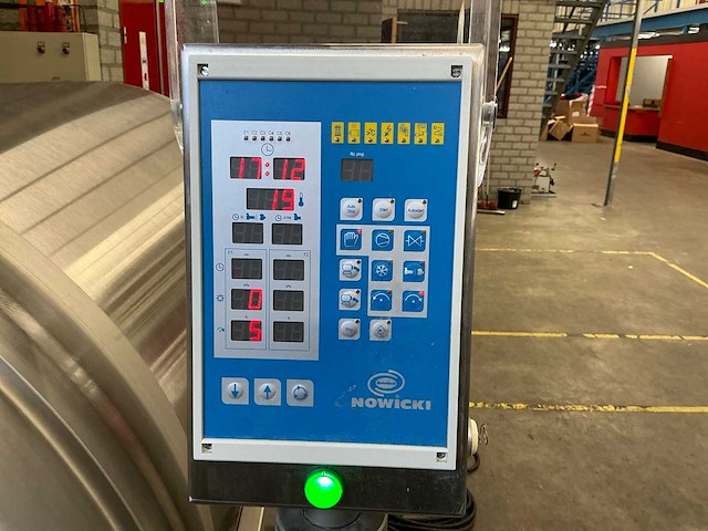 2008 nowicki ma-1000ps vacuümtrommel / vacuümmassagetrommel – 1.000 liter - afbeelding 4 van  8