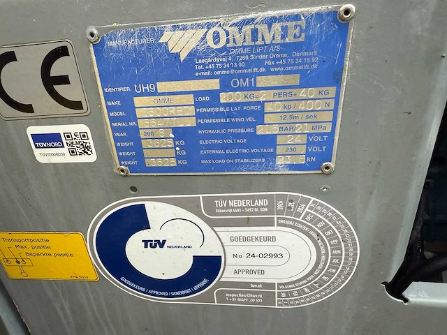 2008 omme 2600 rbd hoogwerker - afbeelding 7 van  15