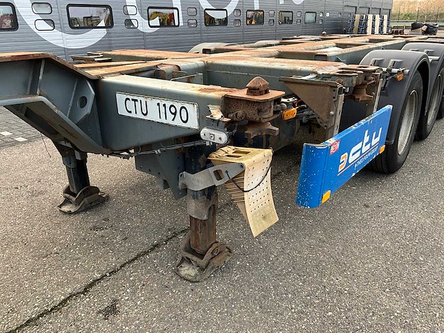 2008 pacton txc343 container chassis ok-68-hs - afbeelding 6 van  24