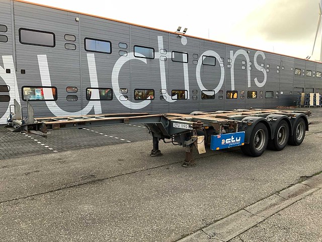 2008 pacton txc343 container chassis ok-68-hs - afbeelding 1 van  24