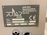 2008 polar lw1000-4 stapelheffer - afbeelding 6 van  7