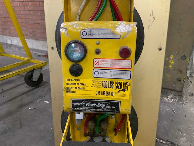 2008 powr-grip pcft1a1 vacuümheffer - afbeelding 3 van  5