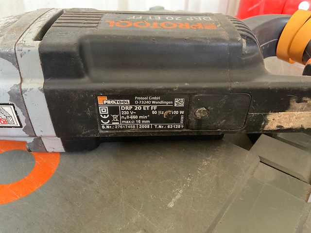 2008 protool drp 20 et ff boormachine - afbeelding 2 van  3