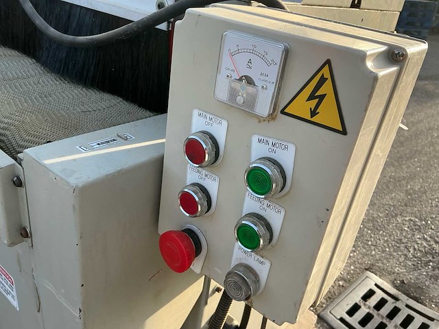 2008 quickwood sca-600 borstel- / schuurmachine - afbeelding 13 van  22