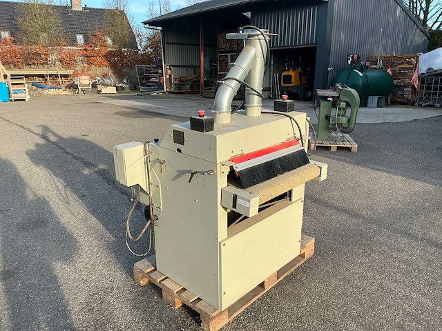 2008 quickwood sca-600 borstel- / schuurmachine - afbeelding 18 van  22