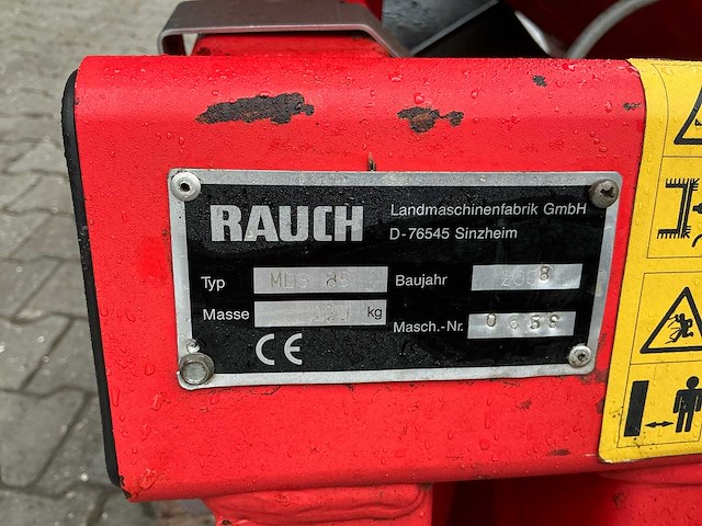 2008 rauch mds85 kunstmeststrooier - afbeelding 3 van  19
