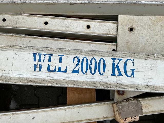 2008 reid lifting limited porta gantry aluminium portaalkraan - afbeelding 6 van  7