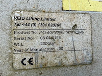 2008 reid lifting limited porta gantry aluminium portaalkraan - afbeelding 7 van  7