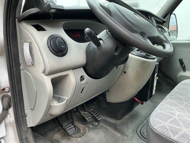 2008 renault master 3.0 dci 120 open laadbak met hiab autolaadkraan - afbeelding 5 van  40