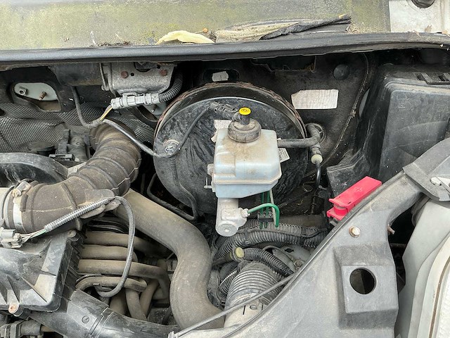 2008 renault master 3.0 dci 120 open laadbak met hiab autolaadkraan - afbeelding 11 van  40