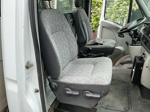 2008 renault master 3.0 dci 120 open laadbak met hiab autolaadkraan - afbeelding 16 van  40