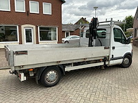 2008 renault master 3.0 dci 120 open laadbak met hiab autolaadkraan - afbeelding 17 van  40