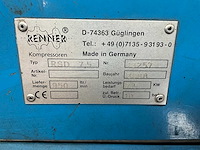 2008 renner rsd 7,5 schroefcompressor - afbeelding 7 van  7