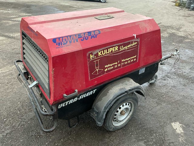 2008 rotair s.p.a. mdvn 36 ap - mobiele dieselcompressor - afbeelding 6 van  19
