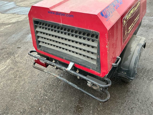 2008 rotair s.p.a. mdvn 36 ap - mobiele dieselcompressor - afbeelding 7 van  19