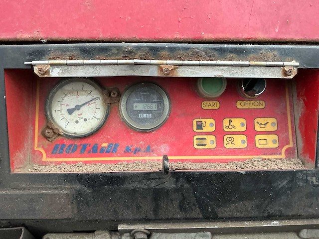 2008 rotair s.p.a. mdvn 36 ap - mobiele dieselcompressor - afbeelding 16 van  19