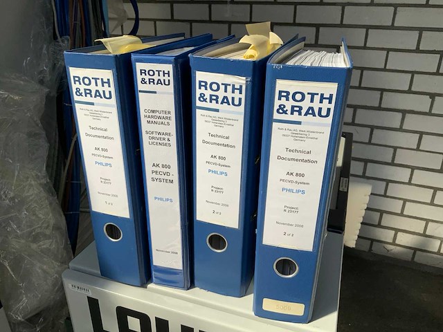2008 roth & grau ak 800 pecvd vacuüm plasma-/coatinginstallatie - afbeelding 3 van  12