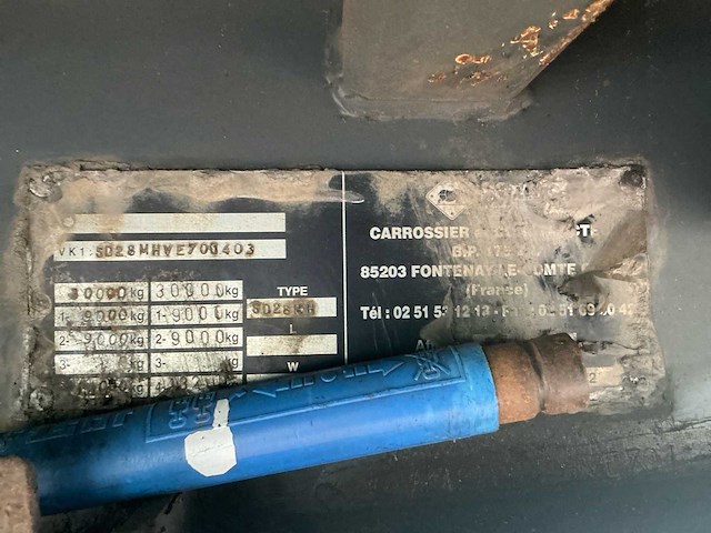 2008 samro sd 28 mh oplegger - afbeelding 12 van  28