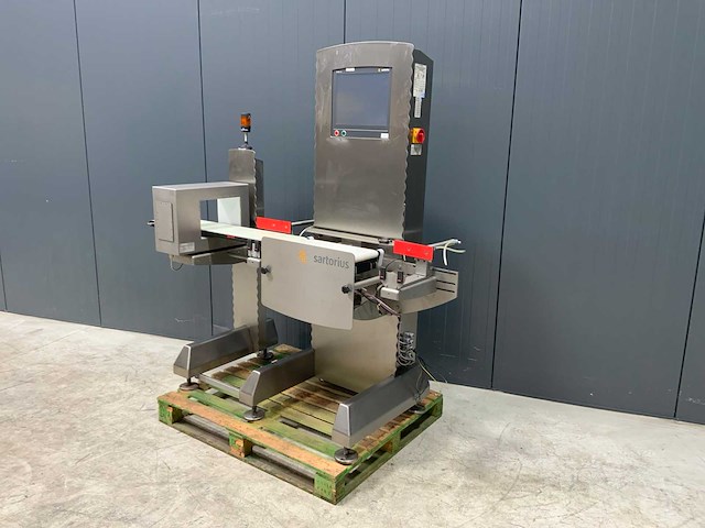 2008 sartorius synus 15 checkweigher met metaaldetectie - afbeelding 2 van  8