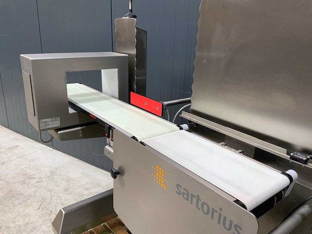 2008 sartorius synus 15 checkweigher met metaaldetectie - afbeelding 3 van  8