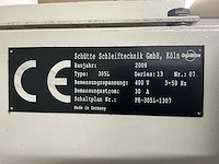 2008 schütte 305 linear cnc gereedschapslijper - afbeelding 7 van  46