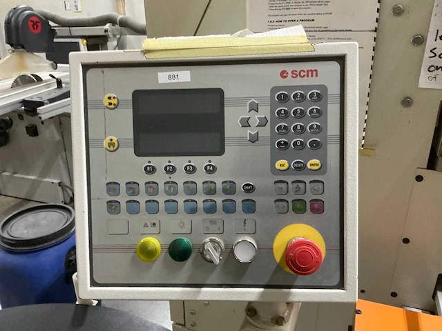 2008 scm olimpic k300 cnc kantenaanlijmmachine - afbeelding 12 van  12