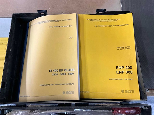 2008 scm si 400 ep class formaatcirkelzaagmachine - afbeelding 6 van  15