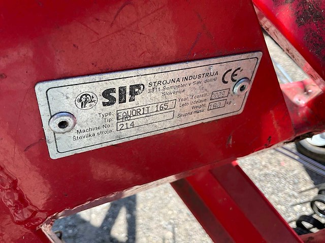 2008 sip favorit 165 bandhark - afbeelding 8 van  18