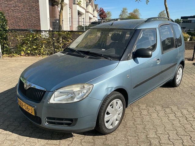 2008 skoda roomster 1.2 ambiente bns personenauto - afbeelding 1 van  22