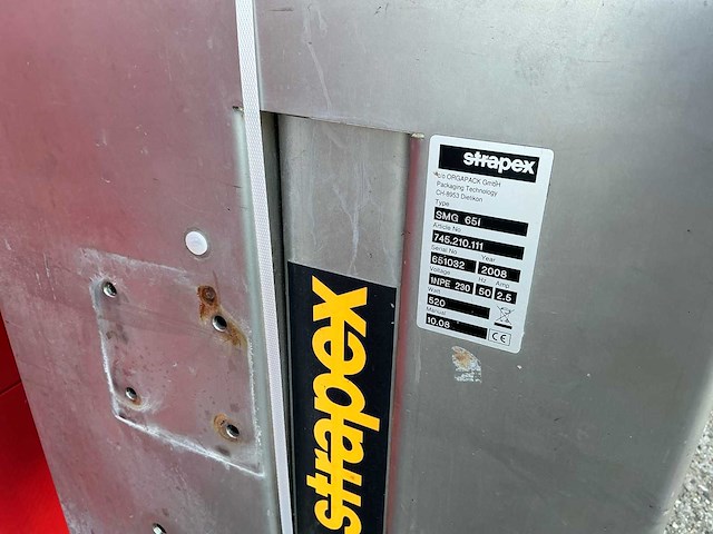 2008 strapex smg 65i omsnoermachine - afbeelding 5 van  14