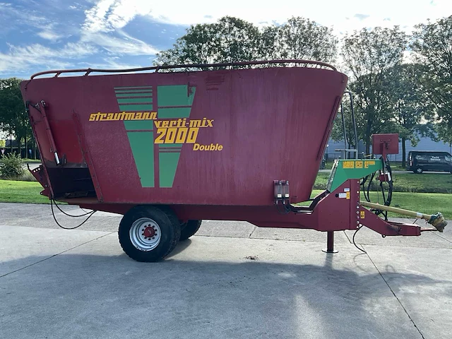 2008 strautmann vertimix 2000 double voermengwagen - afbeelding 4 van  29