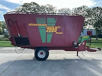 2008 strautmann vertimix 2000 double voermengwagen - afbeelding 2 van  29