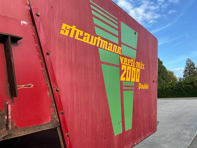 2008 strautmann vertimix 2000 double voermengwagen - afbeelding 8 van  29